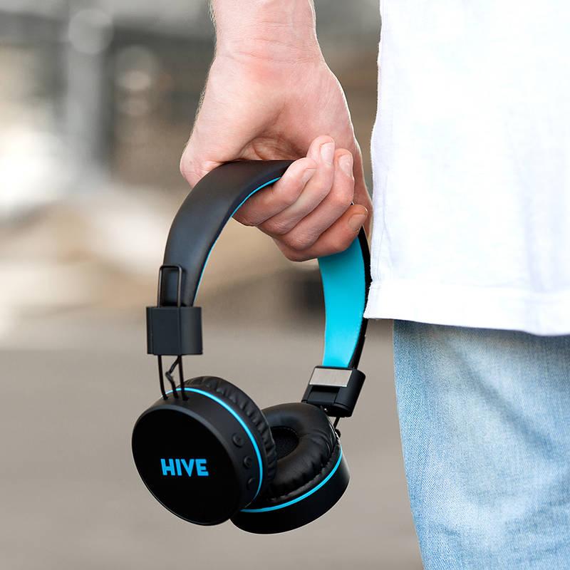 Sluchátka Niceboy HIVE černá