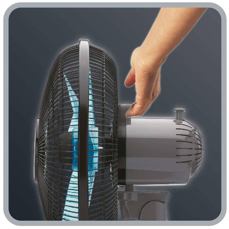 Ventilátor Rowenta Essential VU2110F1 černý modrý