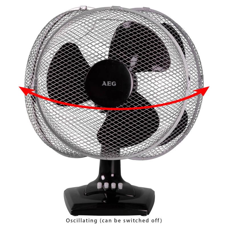 Ventilátor stolní AEG VL 5529 černý
