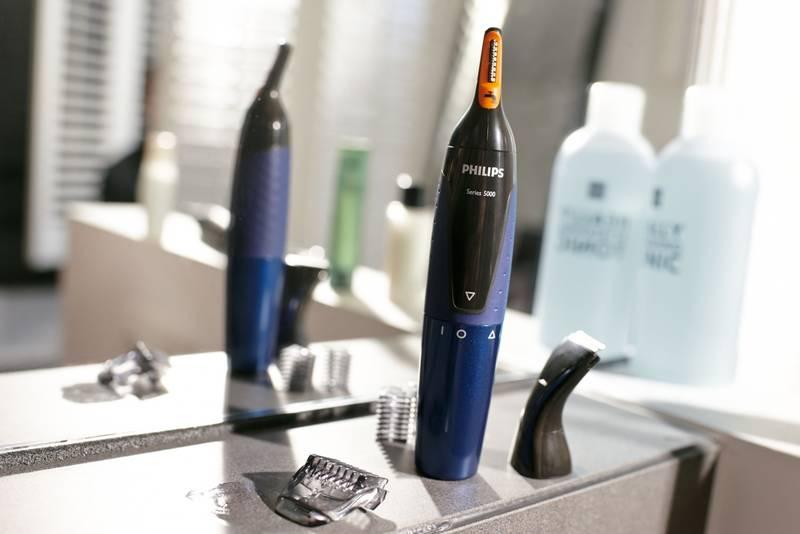 Zastřihovač chloupků Philips Nosetrimmer series 5000 NT5180 15 černý