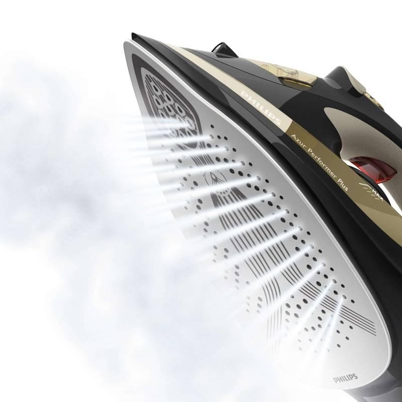 Žehlička Philips Azur Performer Plus GC4527 00 černá zlatá
