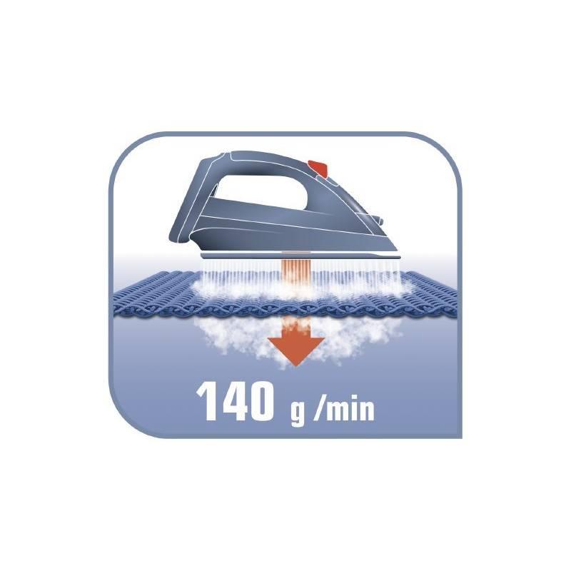 Žehlička Tefal Easygliss FV3962E0 červená