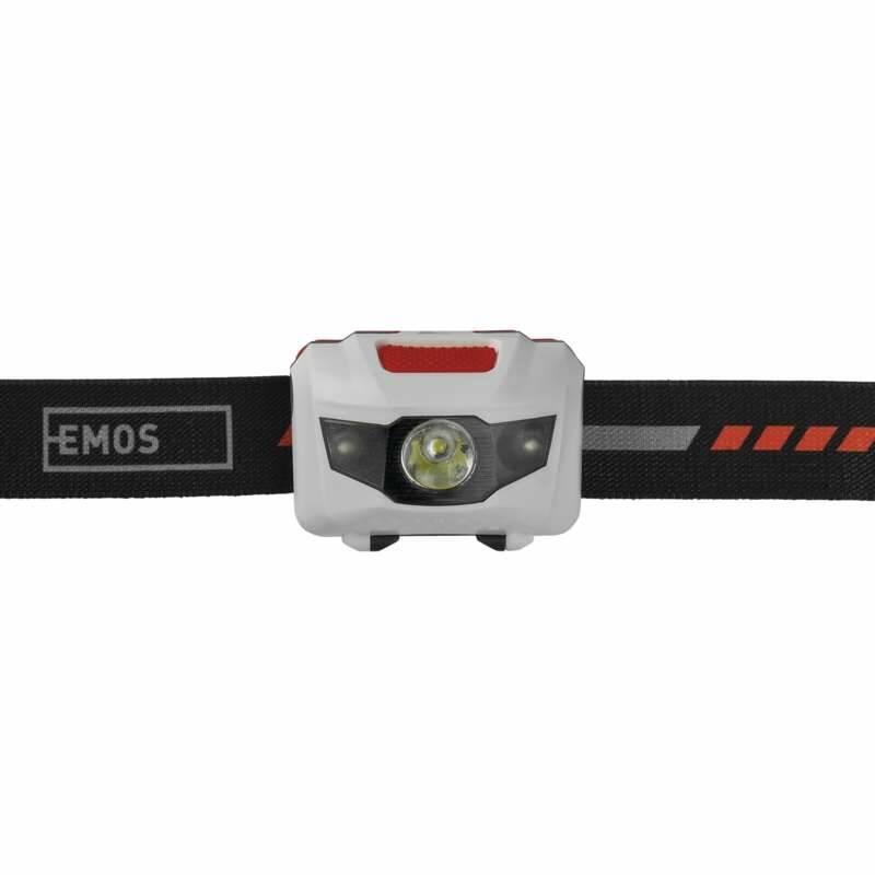 Čelovka EMOS 1x LED 1W 2 LED 3×AAA, Čelovka, EMOS, 1x, LED, 1W, 2, LED, 3×AAA
