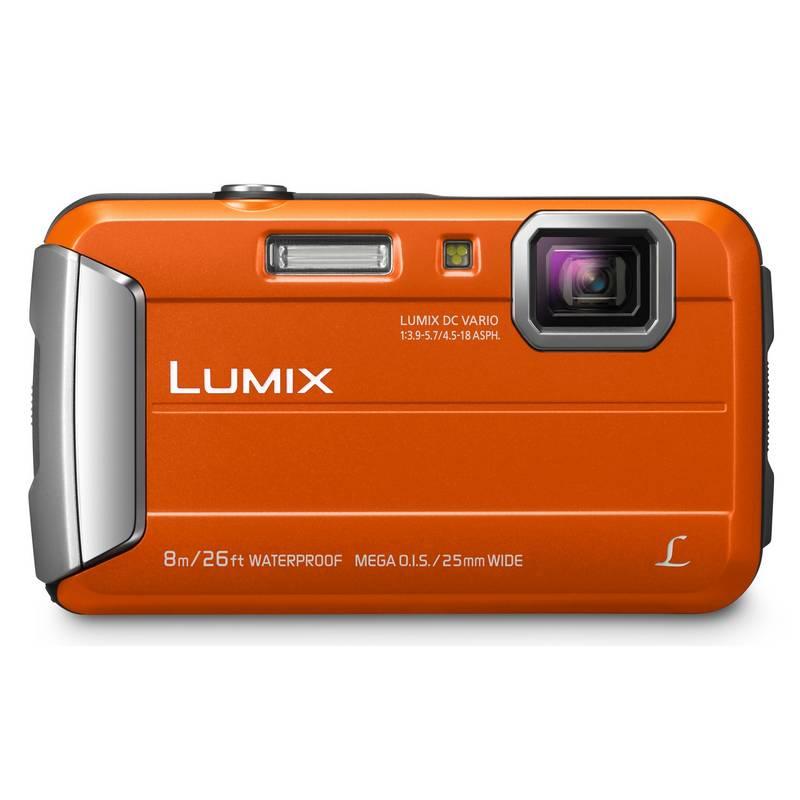 Digitální fotoaparát Panasonic DMC-FT30EP-D oranžový