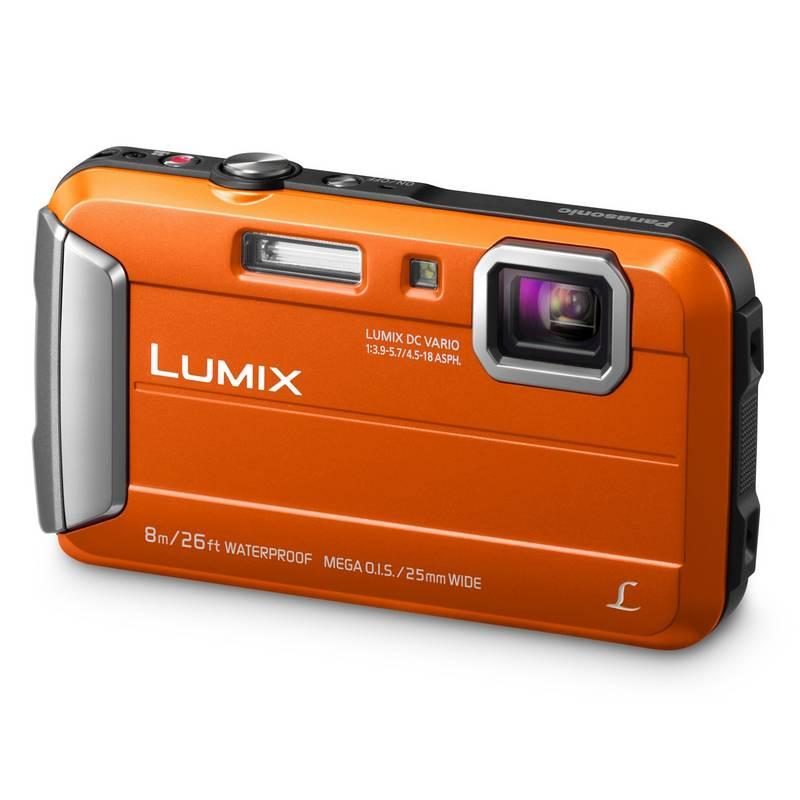 Digitální fotoaparát Panasonic DMC-FT30EP-D oranžový