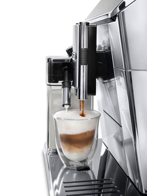 Espresso DeLonghi PrimaDonna Elite ECAM 650.75 MS stříbrné, Espresso, DeLonghi, PrimaDonna, Elite, ECAM, 650.75, MS, stříbrné
