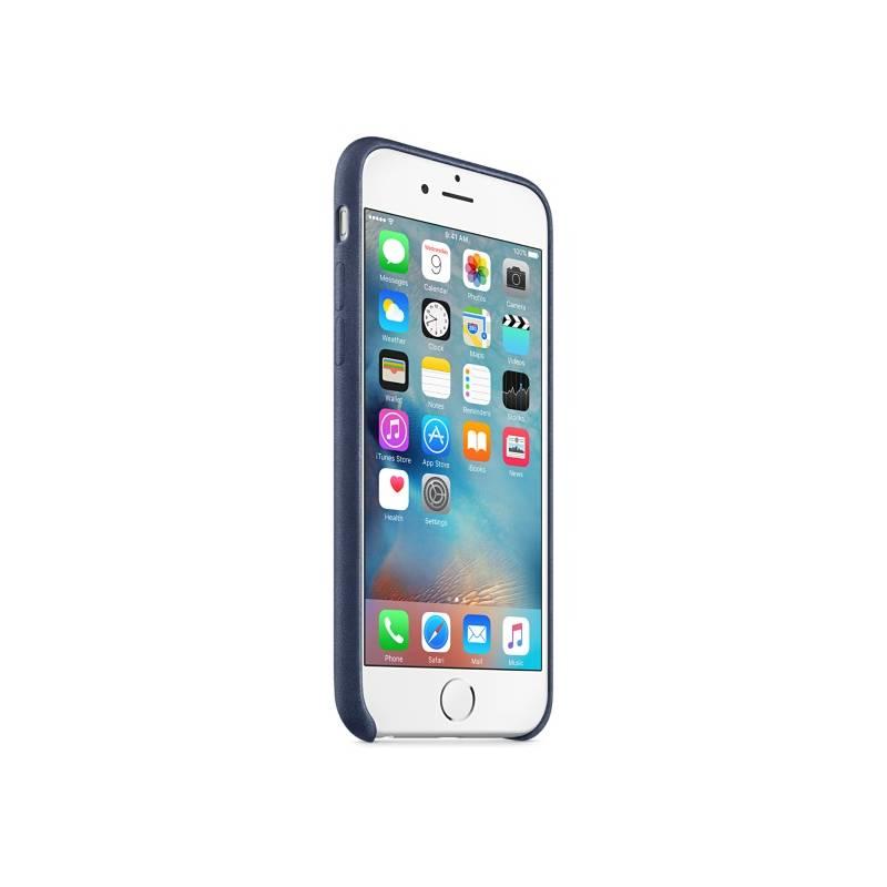 Kryt na mobil Apple Leather Case pro iPhone 6 6s - půlnočně modrý