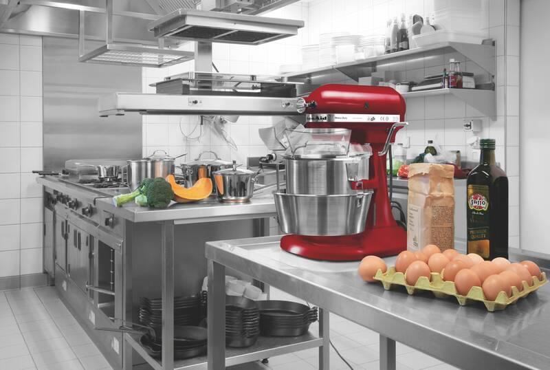 Kuchyňský robot KitchenAid Heavy Duty 5KPM5EER červený