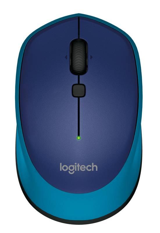 Myš Logitech Wireless Mouse M335 modrá