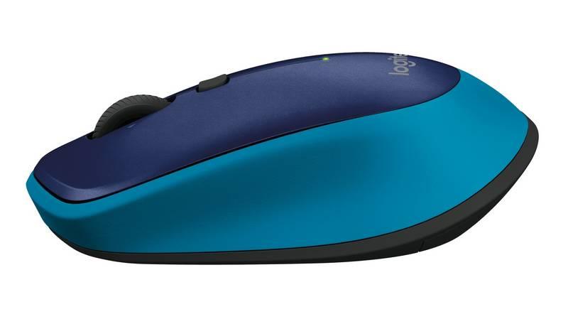 Myš Logitech Wireless Mouse M335 modrá