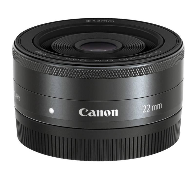 Objektiv Canon EF-M 22 mm f 2.0 STM, Objektiv, Canon, EF-M, 22, mm, f, 2.0, STM
