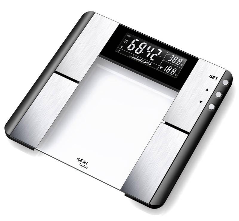 Osobní váha Gallet Trézlidé PEP 817 s tělesnou analýzou černá