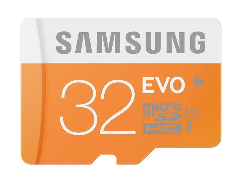 Paměťová karta Samsung Micro SDHC EVO 32GB UHS-I U1 adapter