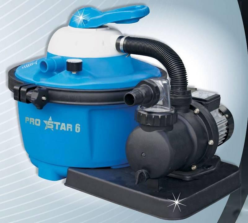 Písková filtrace Marimex ProStar 6m3 h pro bazény do 30 m3, 10600015