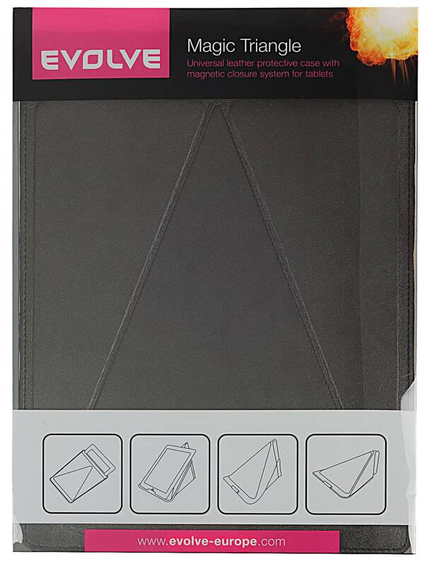 Pouzdro na tablet Evolveo Magic Triangle univerzal černé, Pouzdro, na, tablet, Evolveo, Magic, Triangle, univerzal, černé
