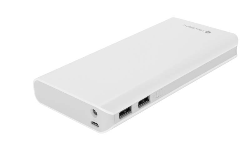 Powerbank GoGEN 20000mAh šedá bílá