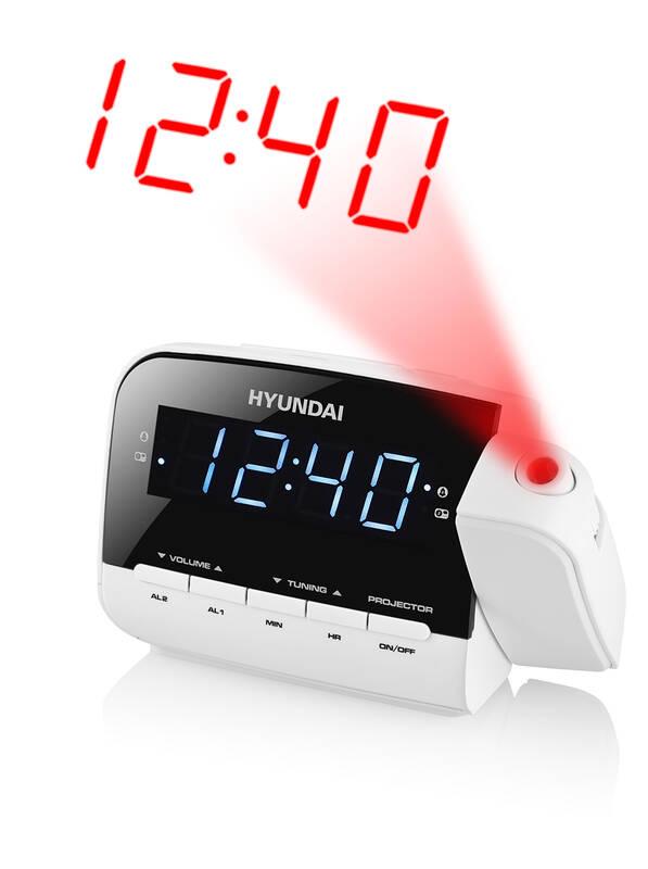 Radiobudík Hyundai RAC 481 PLLWW bílý