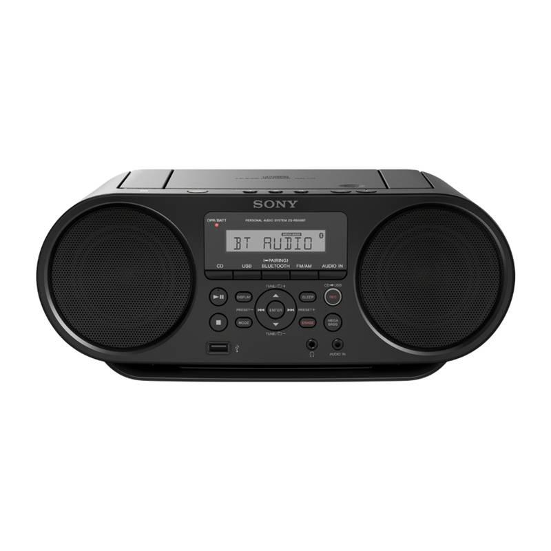 Radiomagnetofon s CD Sony ZS-RS60BT černý