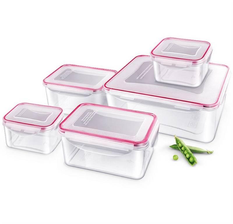 Sada potravinových dóz Lamart Clip