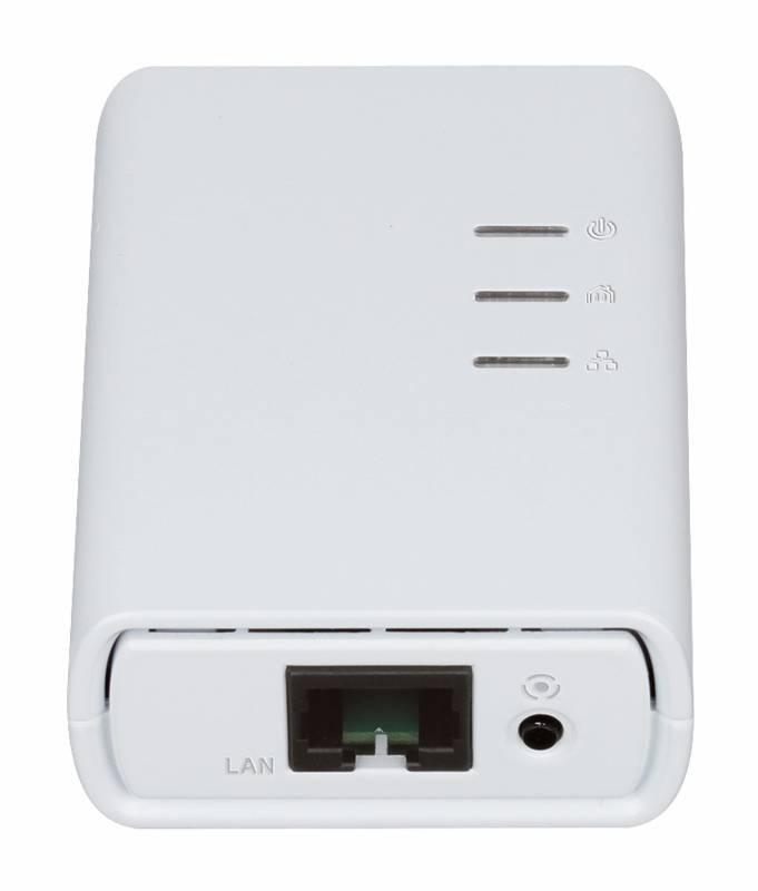 Síťový rozvod LAN po 230V D-Link DHP-W311AV PowerLine WiFi N Mini Extender