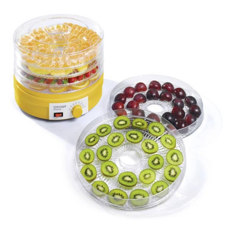 Sušička ovoce Concept SO-1015 bílá žlutá
