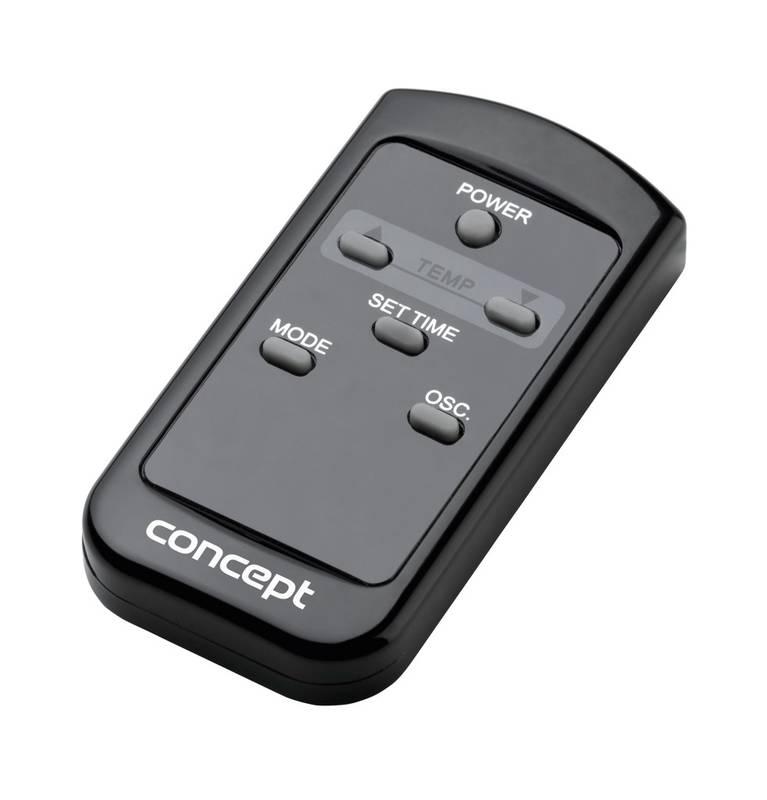 Teplovzdušný ventilátor Concept VT-8010 černý