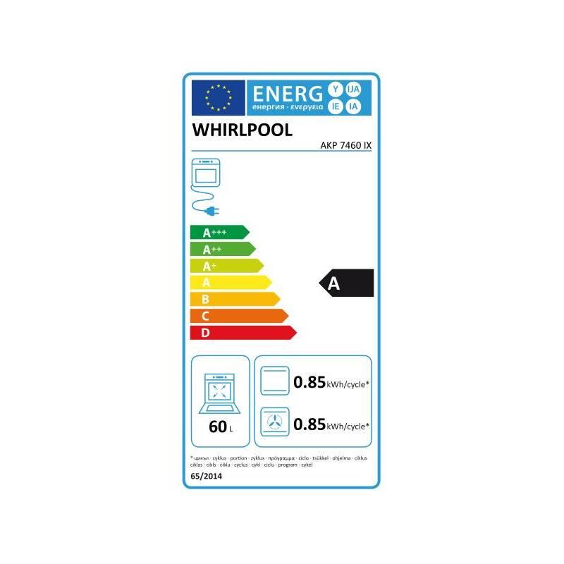 Trouba Whirlpool ABSOLUTE AKP 7460 IX nerez