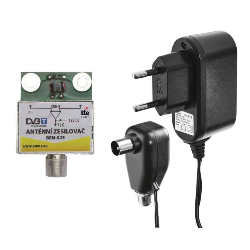 Venkovní anténa EMOS EM-025, 0–100 km DVB-T2