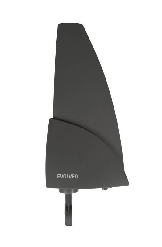 Venkovní anténa Evolveo Shark 35dB, aktivní DVB-T T2