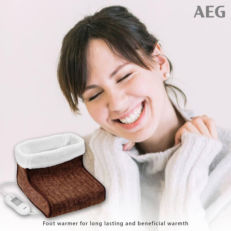 Vyhřívací bota AEG FW 5645H hnědá