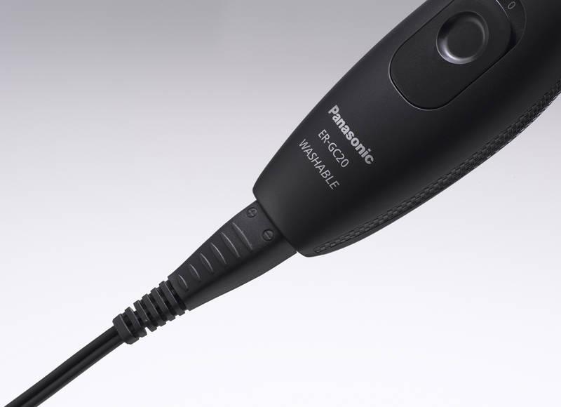Zastřihovač vlasů Panasonic ER-GC20-K503 černý, Zastřihovač, vlasů, Panasonic, ER-GC20-K503, černý