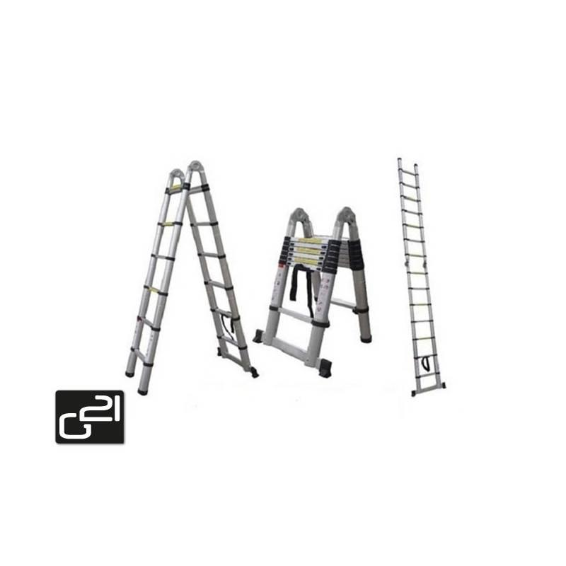 Žebřík G21 GA-TZ16-5M teleskopický