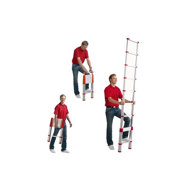 Žebřík G21 GA-TZ9-2,6M teleskopický