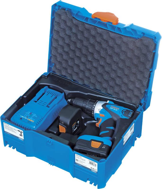 Aku vrtačka Narex ASP 18-2A , 2 aku