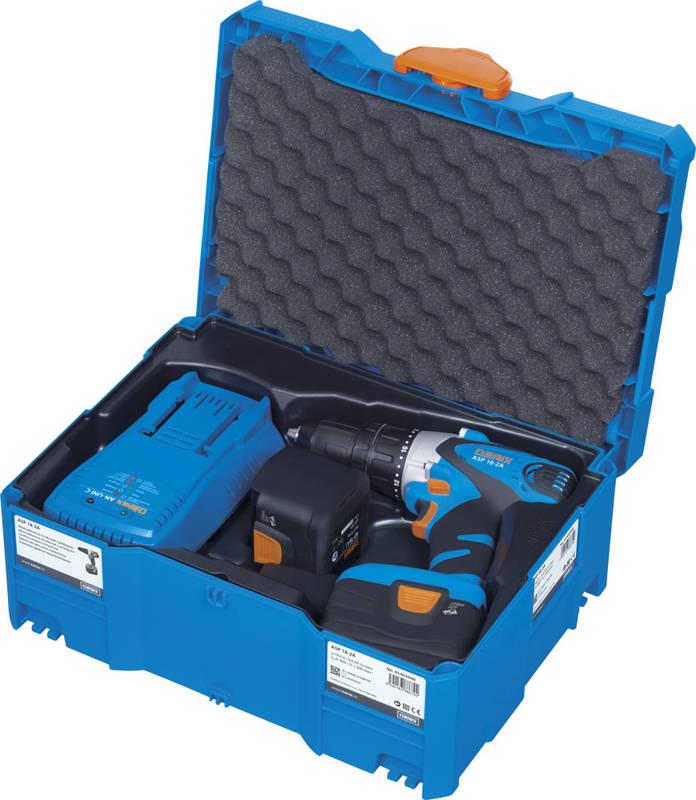 Aku vrtačka Narex ASP 18-2A , 2 aku