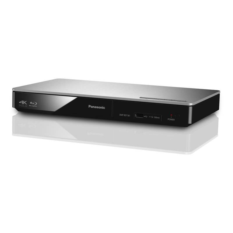 Blu-ray přehrávač Panasonic DMP-BDT181EG stříbrný