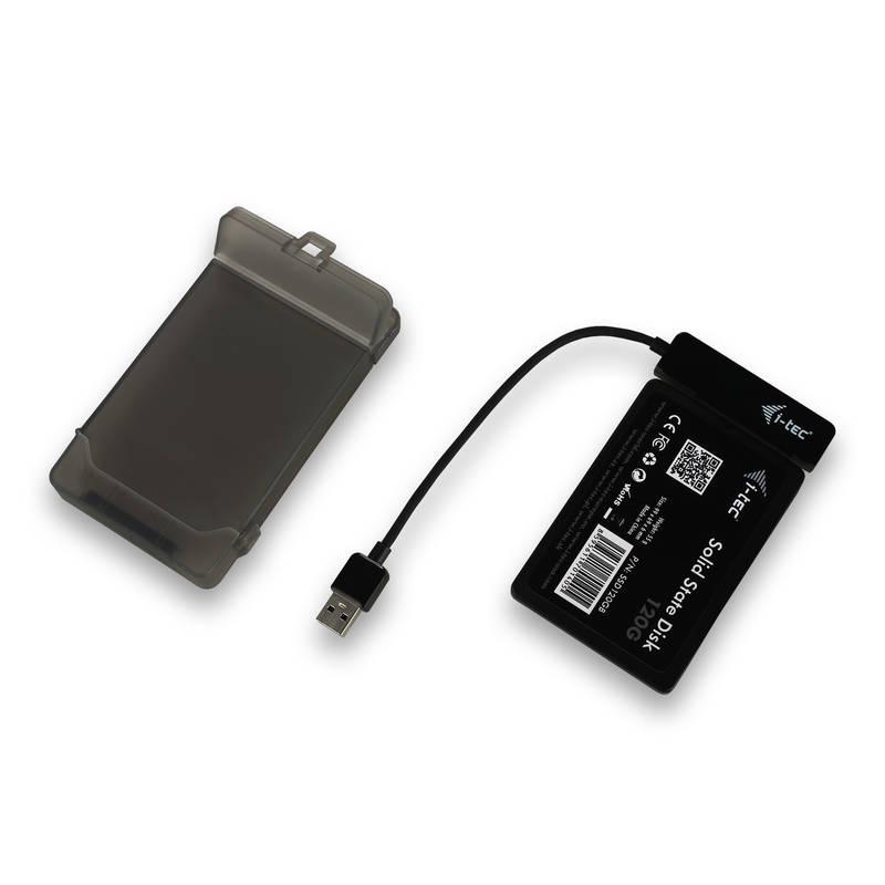 Box na HDD i-tec MySafe pro 2,5" SATA I II III SSD, USB3.0 černé