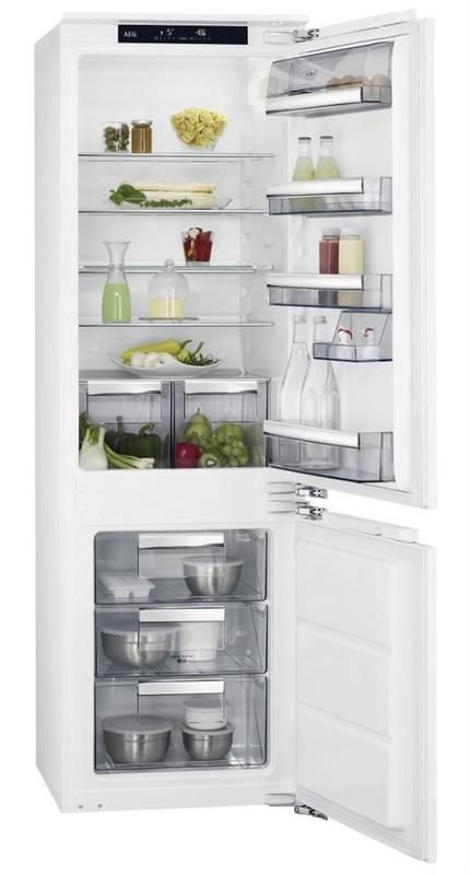 Chladnička s mrazničkou AEG Mastery SCE81821LC