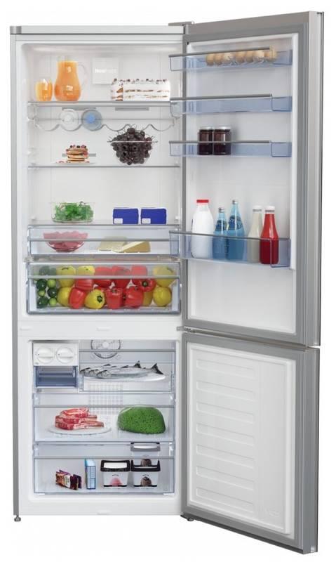 Chladnička s mrazničkou Beko CNE 520 EE0ZGB černá