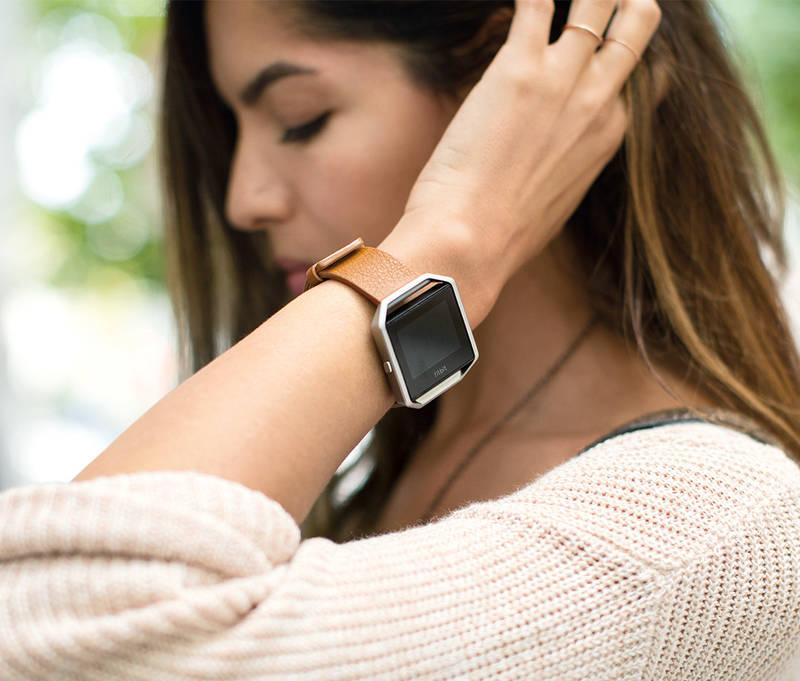 Chytré hodinky Fitbit Blaze small černá