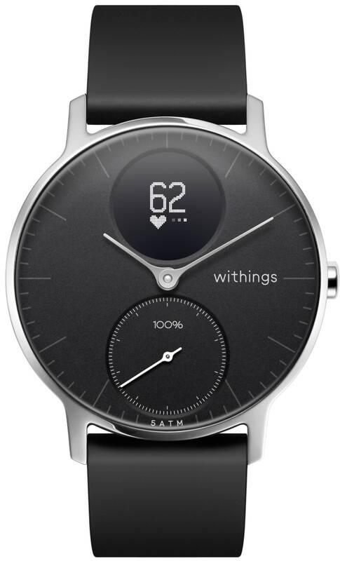 Chytré hodinky Withings Steel HR černá