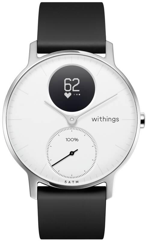 Chytré hodinky Withings Steel HR černá bílá