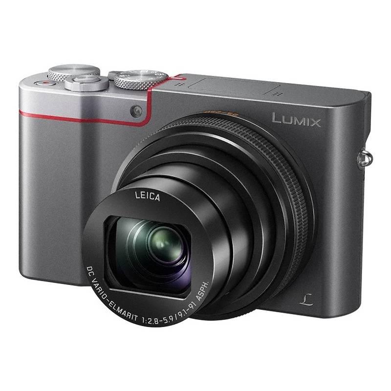 Digitální fotoaparát Panasonic Lumix DMC-TZ100EPS stříbrný
