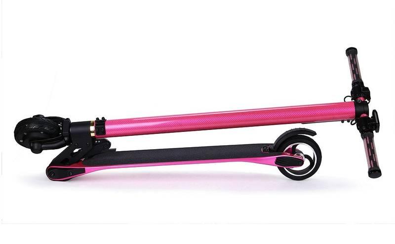 Elektrická koloběžka Eljet Carbon light růžová