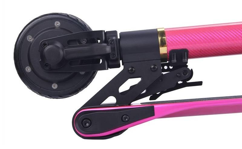 Elektrická koloběžka Eljet Carbon light růžová