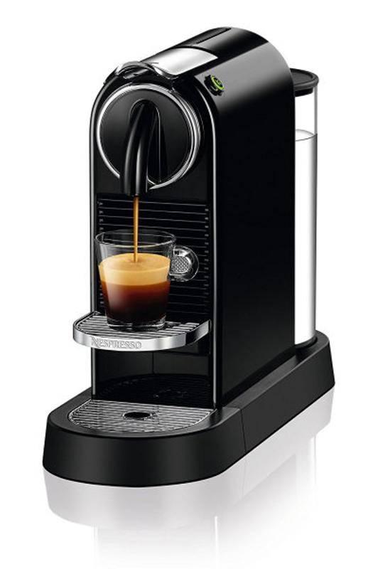Espresso DeLonghi Nespresso Citiz EN167.B černé