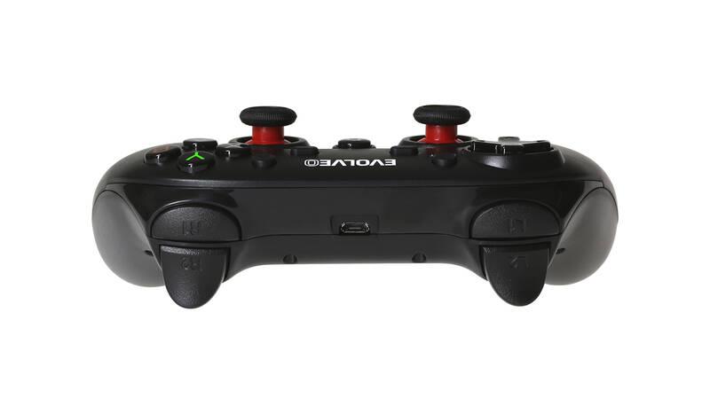 Gamepad Evolveo Fighter F1 pro PC, PS3, Android, Android box černý