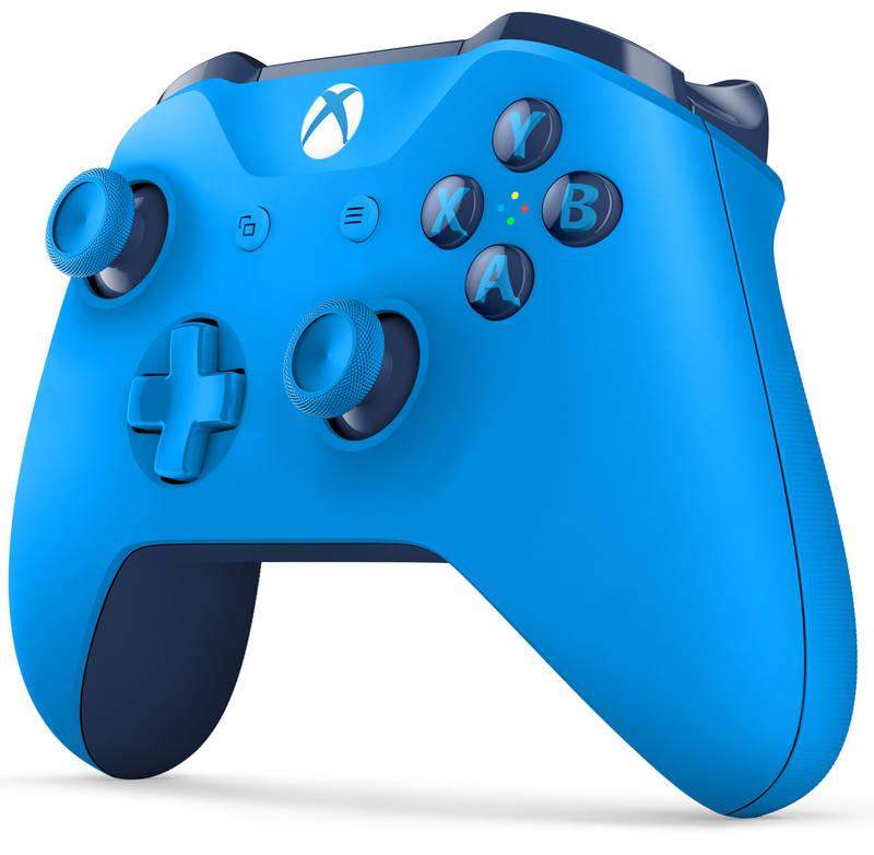 Gamepad Microsoft Xbox One Wireless - vortex blue, Gamepad, Microsoft, Xbox, One, Wireless, vortex, blue