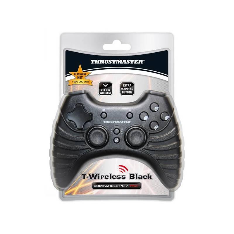 Gamepad Thrustmaster T-Wireless pro PC, PS3 černý, Gamepad, Thrustmaster, T-Wireless, pro, PC, PS3, černý