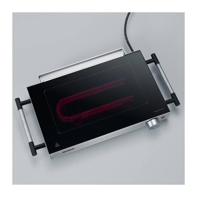 Gril Severin KG 2385 černý nerez